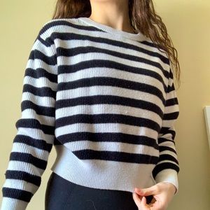 Black and White Sweater